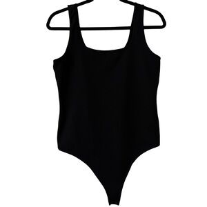 Abercrombie Women’s 90s Seamless Tank Bodysuit Size Large , Black